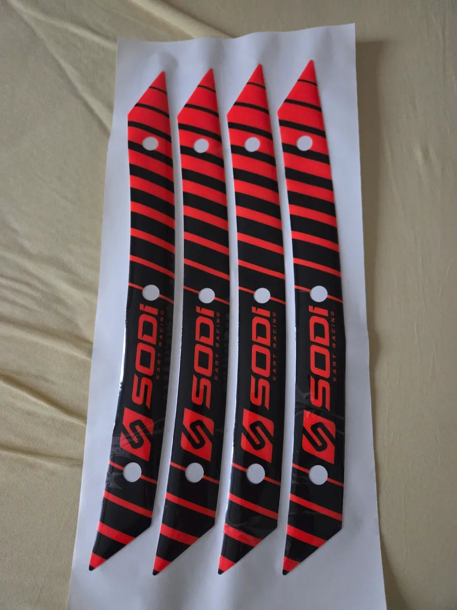 Sodikart Sodi Felgen Stickerset für einen Satzt Felgen (4Stk.)