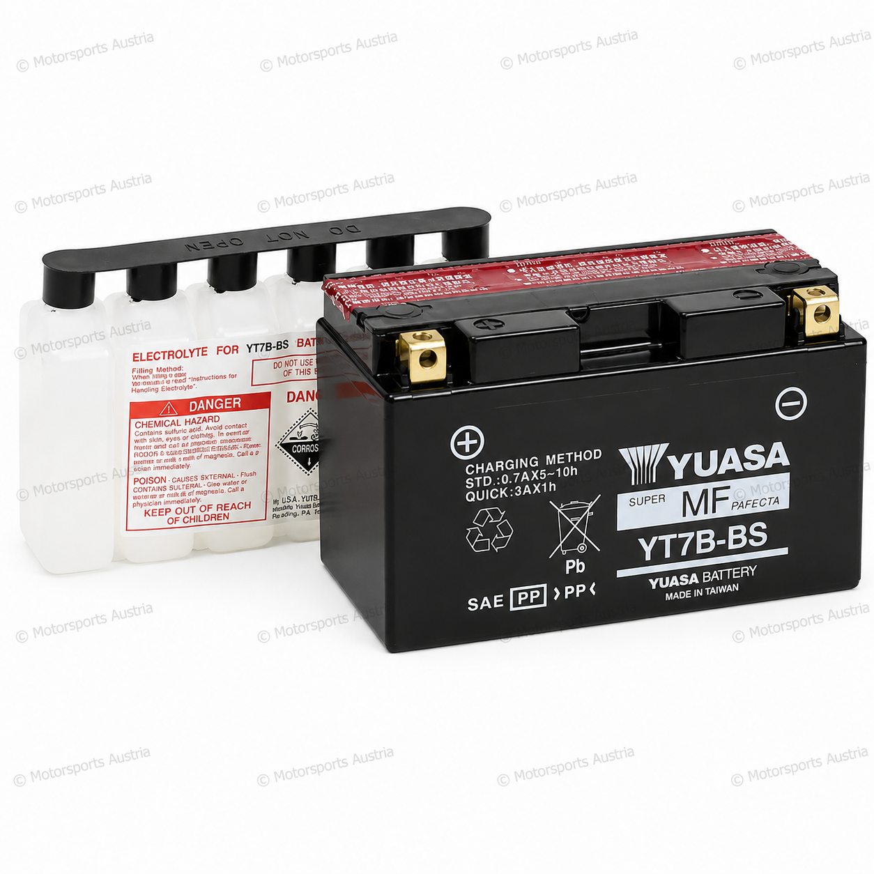 Rotax Batterie 12V-6,5Ah Yuasa-Rotax unbefüllt