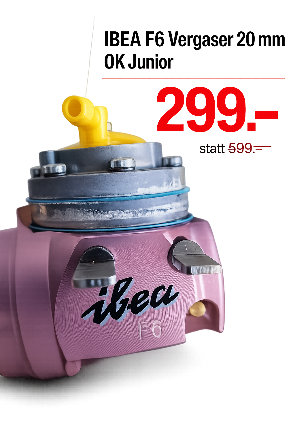 Vergaser Ibea F6 20 mm OK Junior NEU