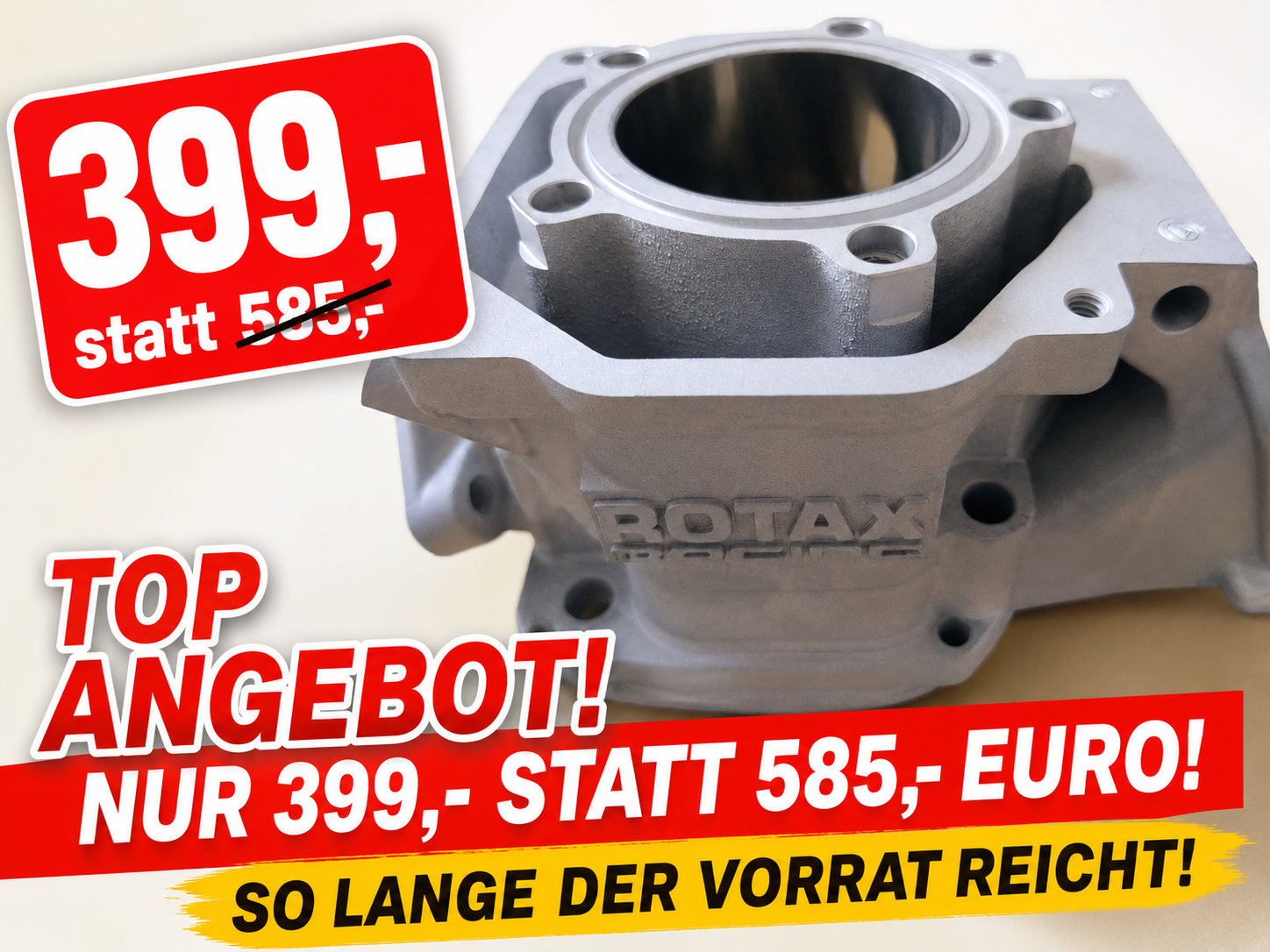 Rotax Zylinder Rotax MICRO/MINI/JUNIOR aktuelles Modell ROTAX RACING