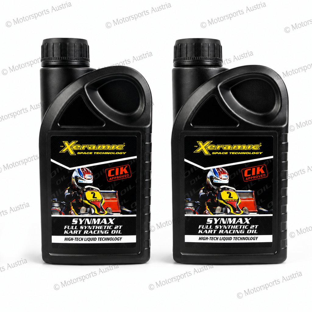 2 Stk. 1Liter Flaschen - Xeramic Synmax Fully Synthetic 2-Stroke Oil Rotax Öl
