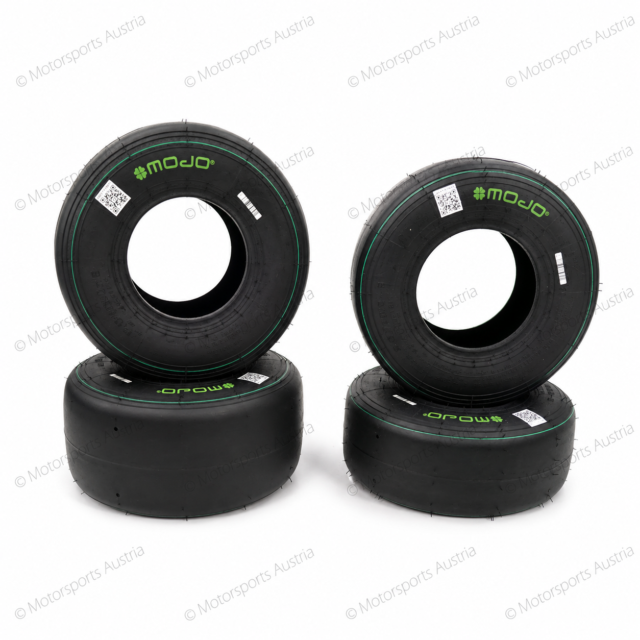 MOJO C2xx Slick Rennreifen SET MINI/MICRO 2x Vorne und 2x Hinten (4Stk.)