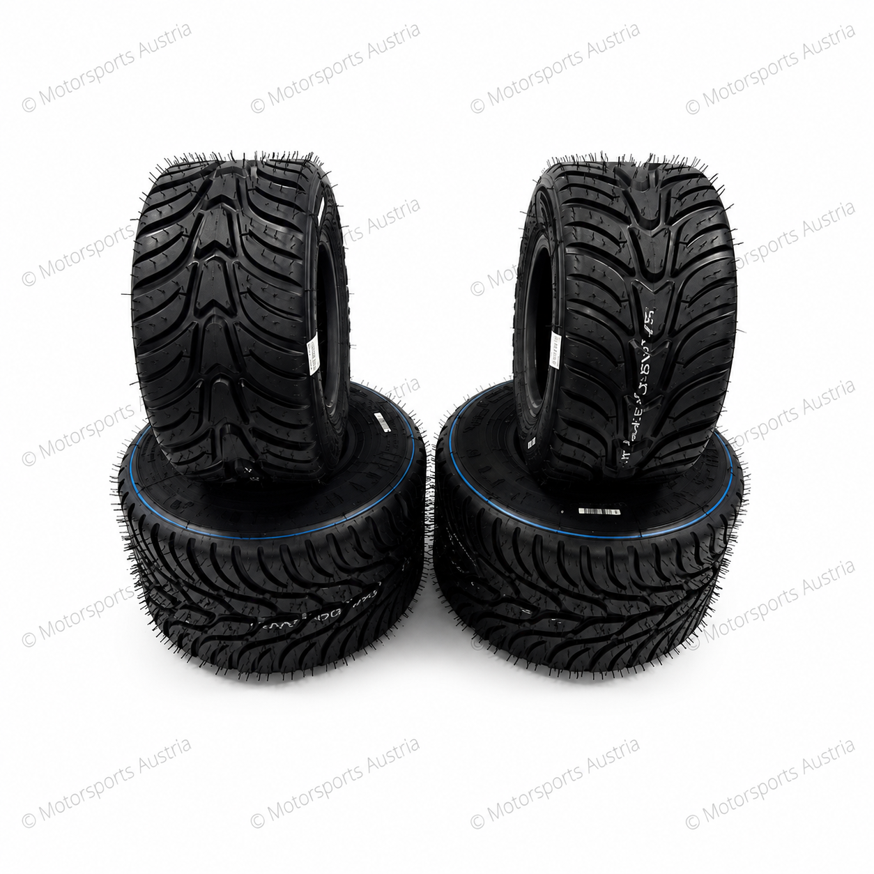 MOJO W5 WET Rennreifen SET 2x Vorne und 2x Hinten (4Stk.)