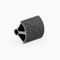 Kinder Pedalverländerung ALU schwarz L.74mm Loch 14mm ( 1 Stk.)