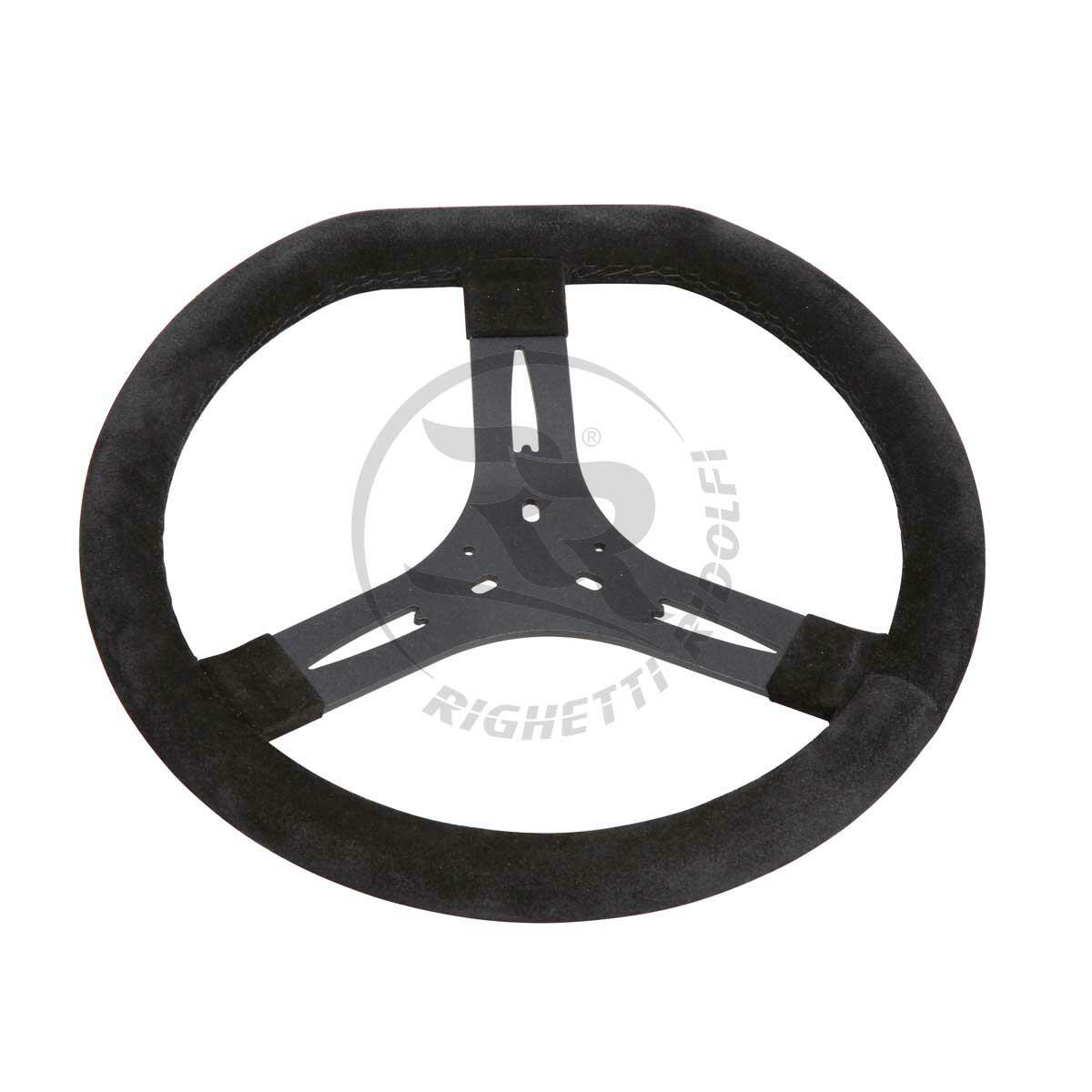 Lenkrad ALU Alcandara 340mm schwarz