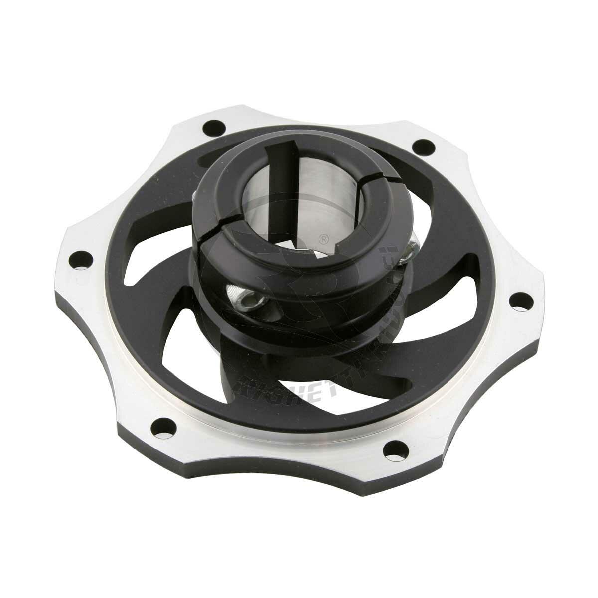 Bremsscheiben Aufnahme D30mm Magnesium/Alu/Schwarz