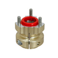 Radstern RR ALU hinten D40 L62 Keil 8mm Magnesium/Alu/Schwarz