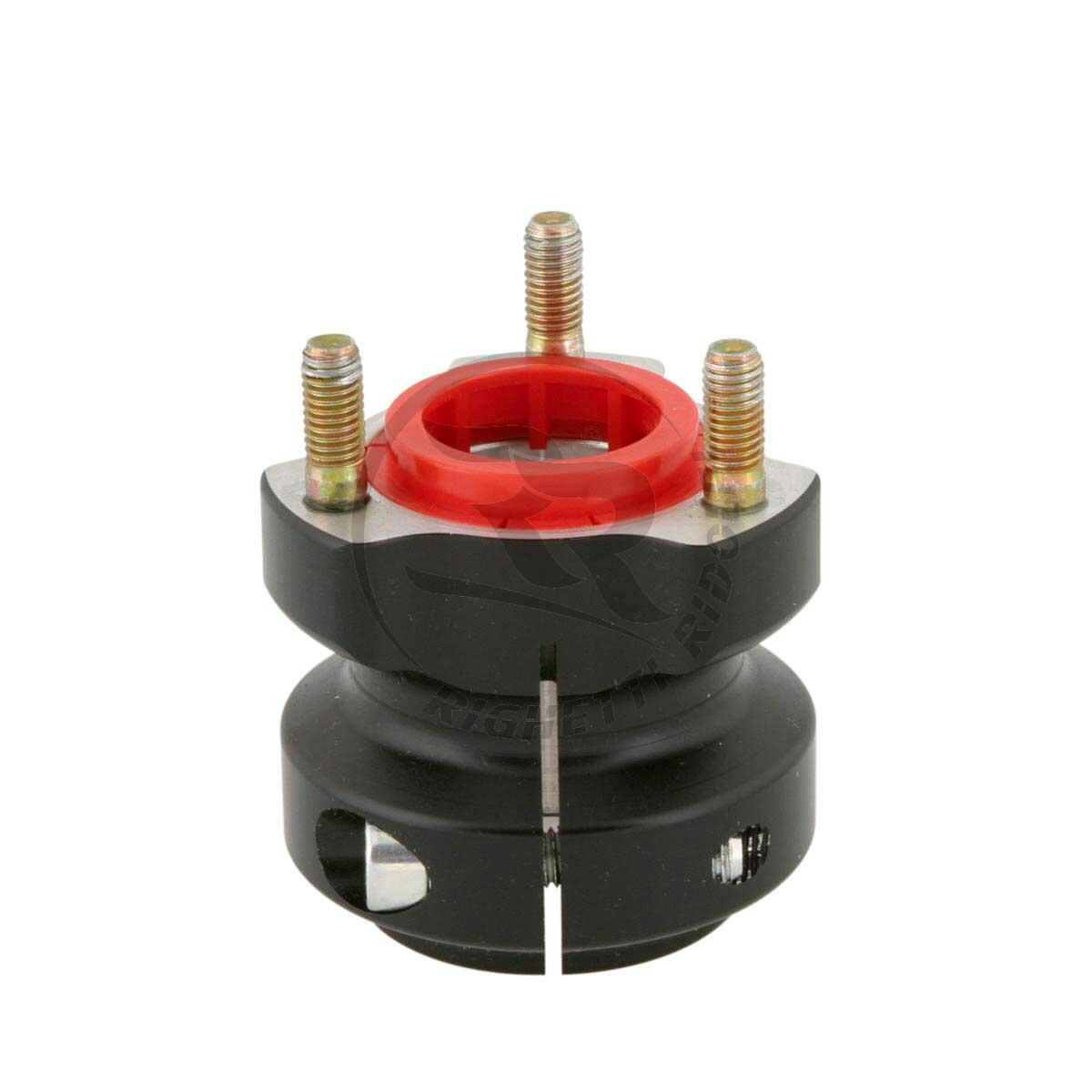 Radstern RR ALU hinten D40 L62 Keil 8mm Magnesium/Alu/Schwarz