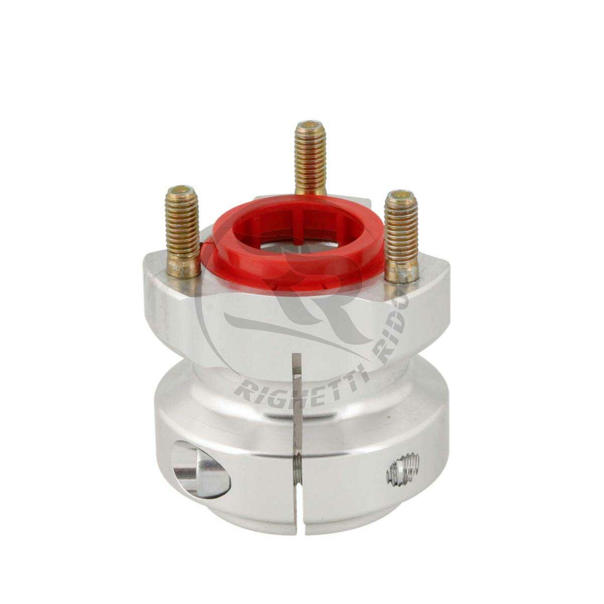 Radstern RR ALU hinten D40 L62 Keil 8mm Magnesium/Alu/Schwarz