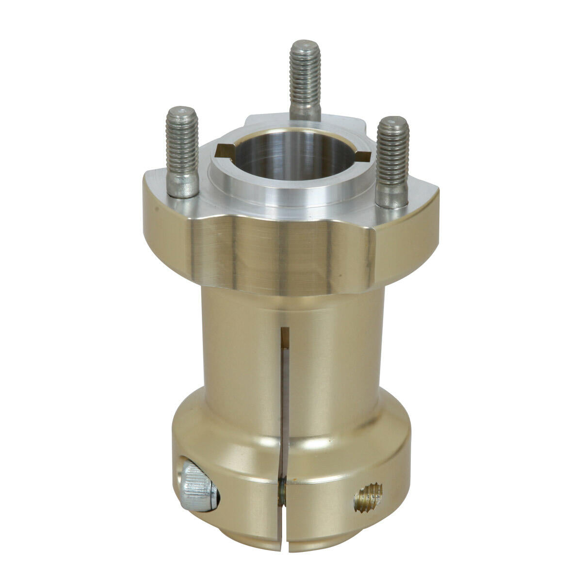 Radstern RR ALU hinten D30 L95 Keil 6/8mm Magnesium/Alu/Schwarz