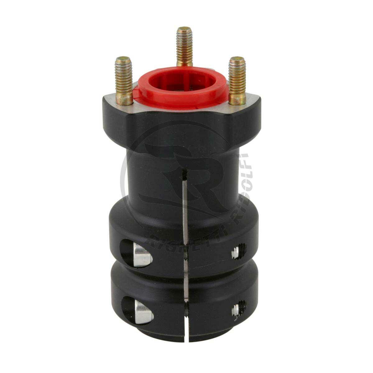 Radstern RR ALU hinten D40 L115 Keil 8mm Magnesium/Alu/Schwarz