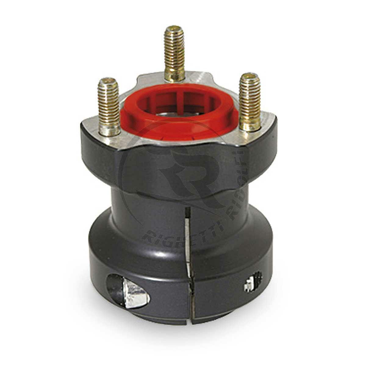 Radstern RR ALU hinten D40 L77 Keil 8mm Magnesium/Alu/Schwarz
