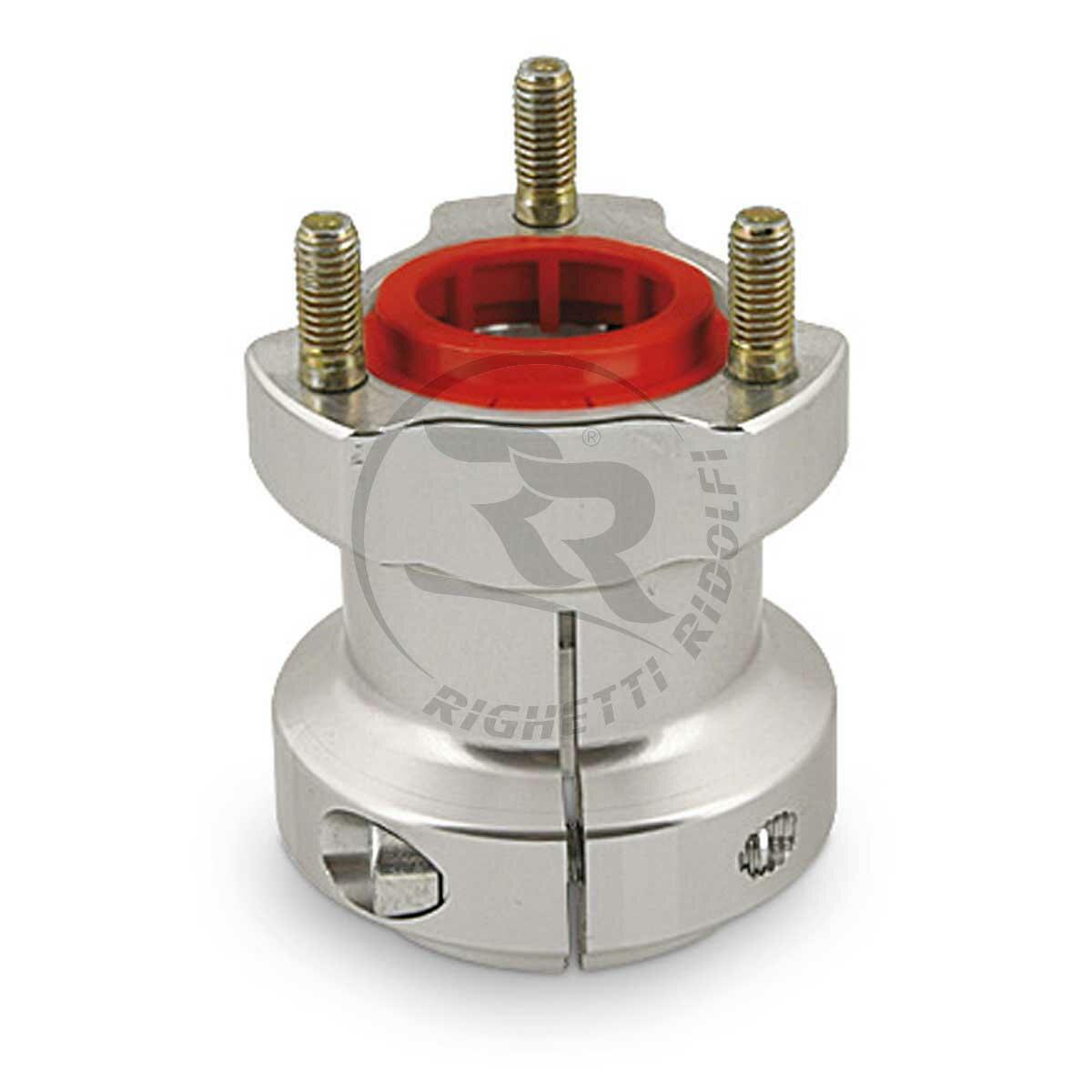 Radstern RR ALU hinten D40 L77 Keil 8mm Magnesium/Alu/Schwarz