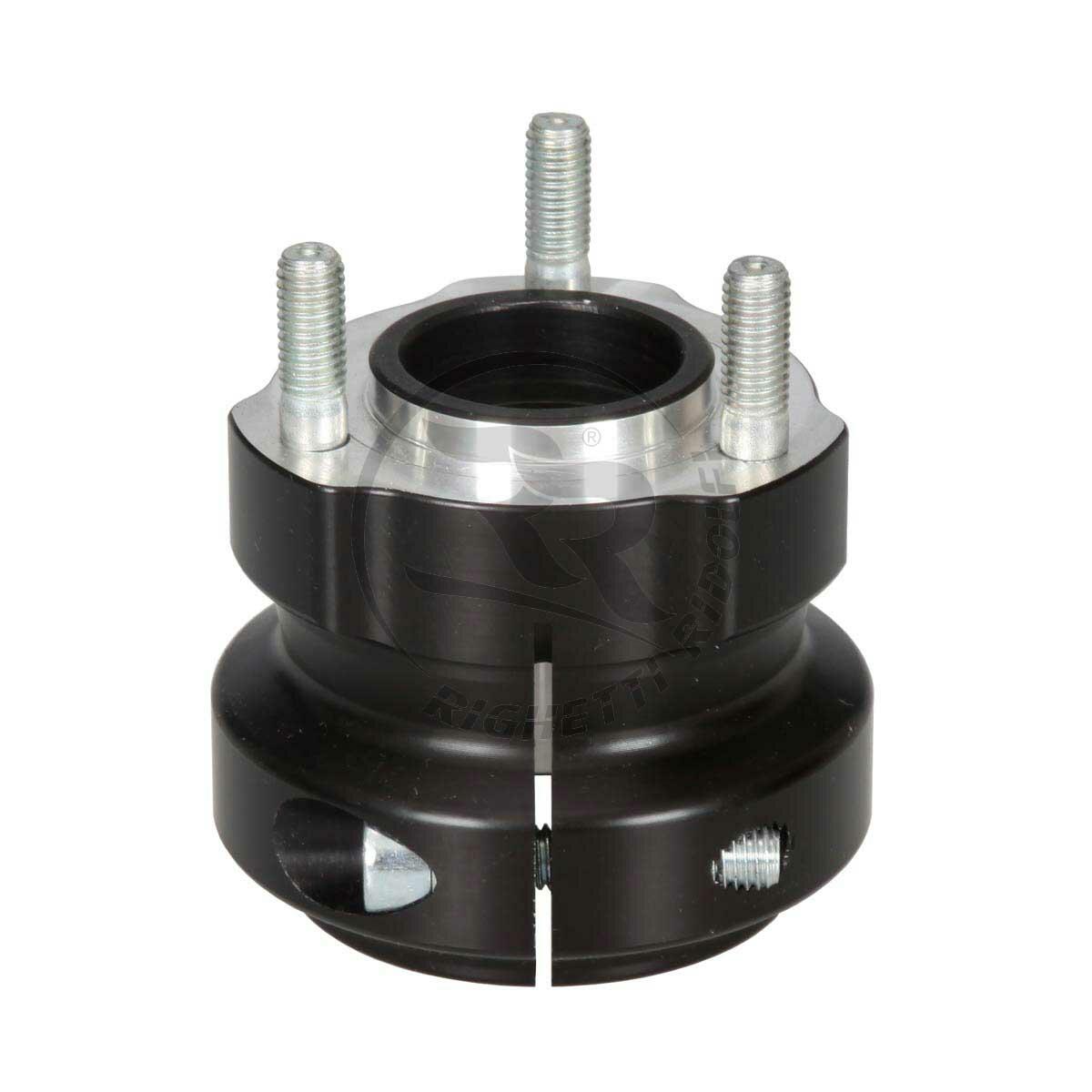Radstern RR ALU hinten D50 L62 Keil 8mm Magnesium/Alu/Schwarz