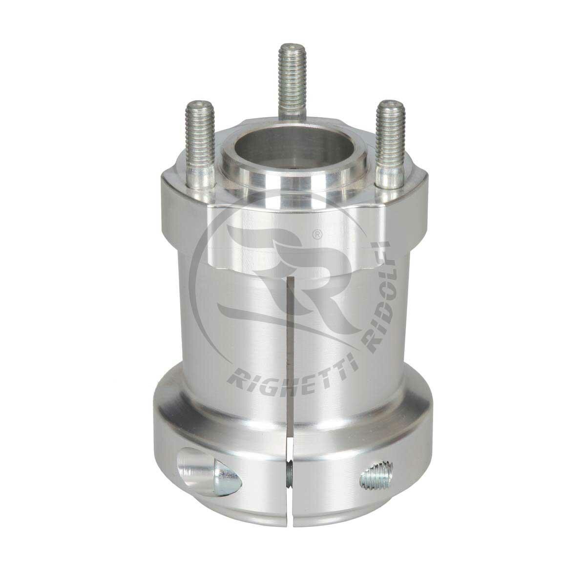 Radstern RR ALU hinten D50 L95 Keil 8mm Magnesium/Alu/Schwarz