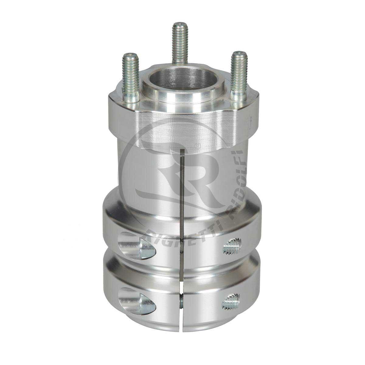 Radstern RR ALU hinten D50 L115 Keil 8mm Magnesium/Alu/Schwarz