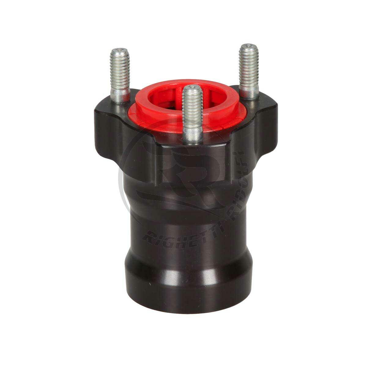 Radstern RR ALU vorne D25 L75 Magnesium/Alu/Schwarz