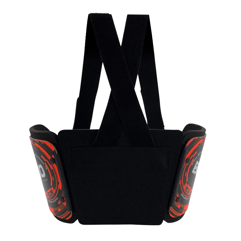 Bumper Rippenschutz LADY standard schwarz/orange