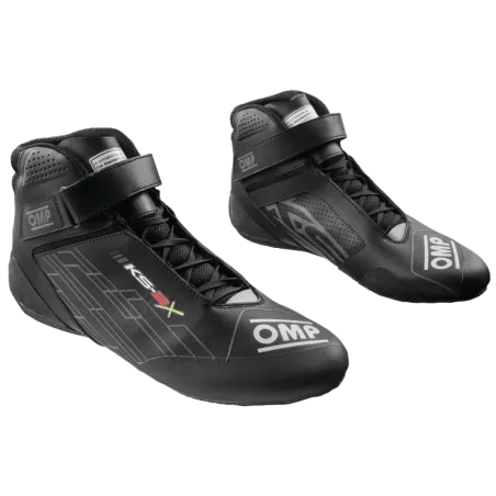 OMP KS-2X Rennschuhe schwarz FIA Homologiert