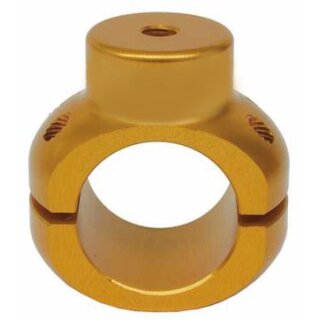 Klemme ALU D32mm gold